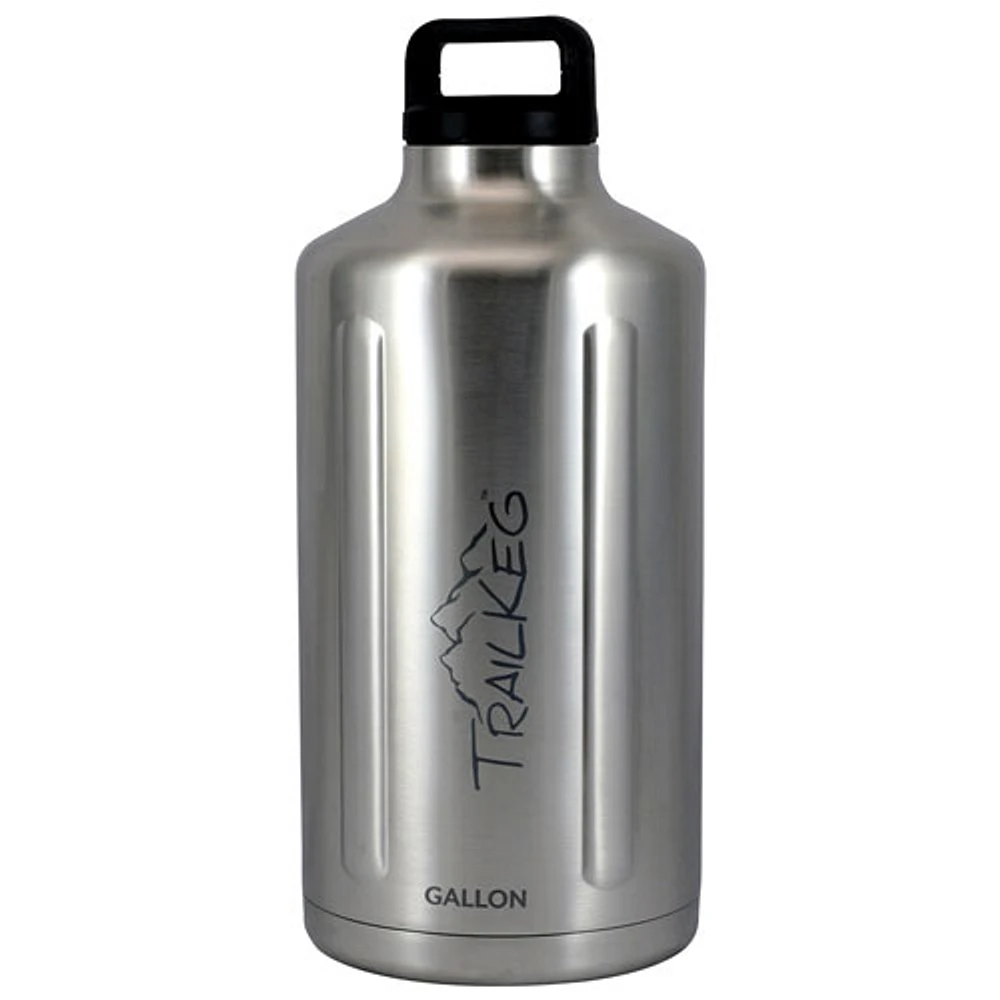 Trailkeg Gallon 128 oz Growler (128SS) - Stainless Steel