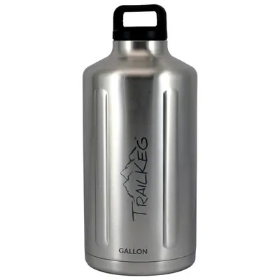 Trailkeg Gallon 128 oz Growler (128SS) - Stainless Steel