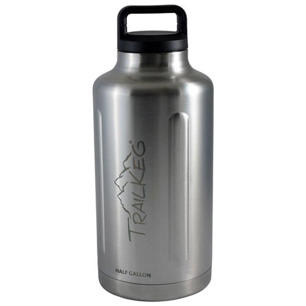 TrailKeg Half Gallon 64 oz Growler (64SS) - Stainless Steel