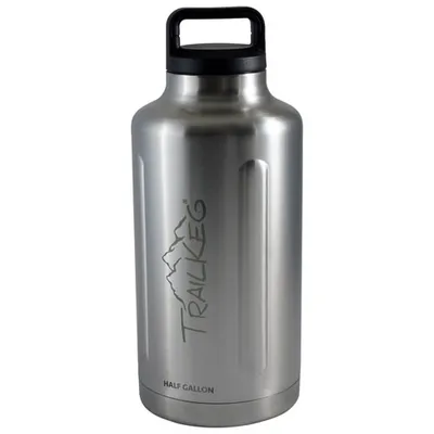 Cruche d'un demi-gallon de 64 oz de TrailKeg (64SS) - Acier inoxydable