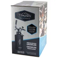 TrailKeg Half Gallon 64 oz Growler (64PC-BK) - Black