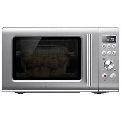 Four micro-ondes compact fermeture douce Wave 0,9 pi³ de Breville (BMO650SIL1BCA1)-Argenté