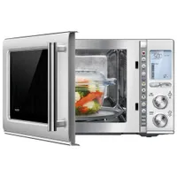 Breville Countertop Microwave - 1.2 Cu. Ft. (BMO850BSS1BCA1) - Brushed Stainless