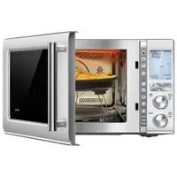 Breville Combi Wave 3-in-1 Convection Microwave w/ Air Fryer - 1.1 Cu. Ft - Stainless