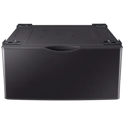 Samsung 27" Laundry Pedestal (WE402NV/A3) - Black Stainless