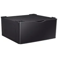 Socle de laveuse et de sécheuse de 27 po de Samsung (WE402NV/A3) - Acier inoxydable noir