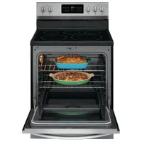 Frigidaire Gallery 30" 5.4 Cu. Ft. Fan Convection Electric Range (GCRE302CAF) - Stainless Steel