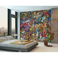 Ohpopsi Sports Illustrations Wall Mural