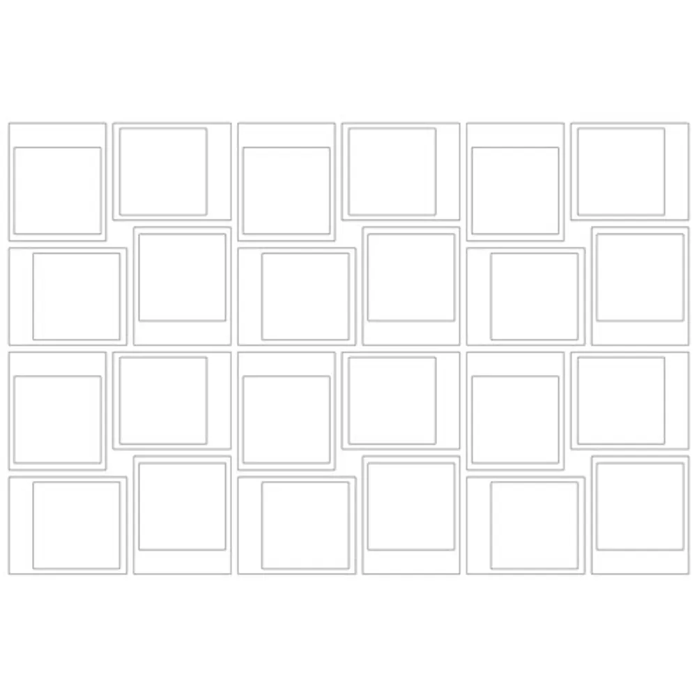 WallPops Snapshot Frames Wall Art Kit - White