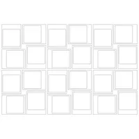 WallPops Snapshot Frames Wall Art Kit - White