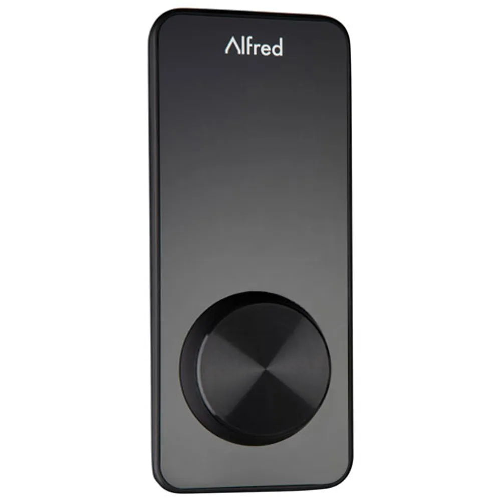 Alfred DB1W-A-BL Bluetooth Smart Lock with Wi-Fi Bridge & Key - Only at Best Buy