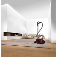 Miele Complete C3 Limited Edition Canister Vacuum - Tayberry Red