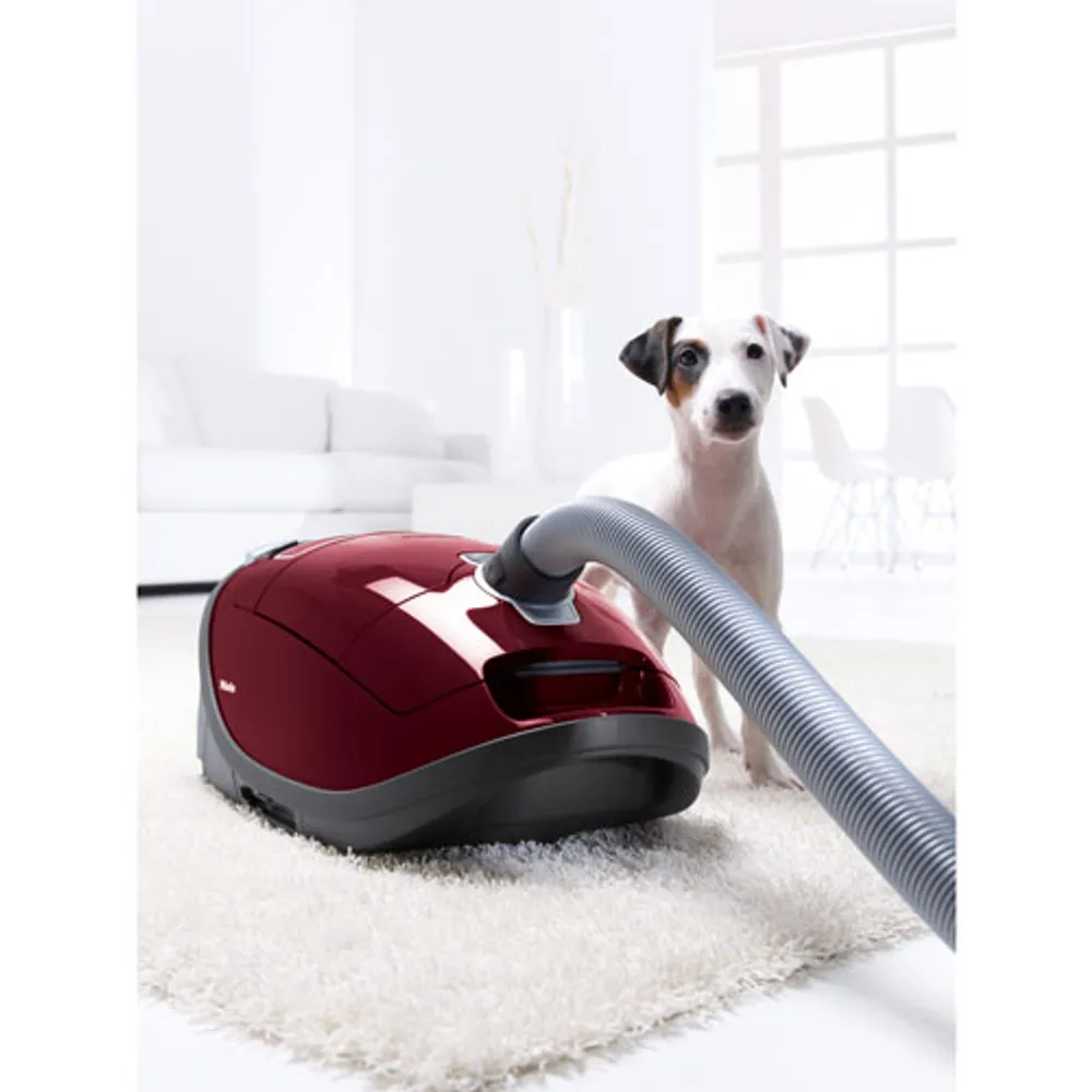 Miele Complete C3 Limited Edition Canister Vacuum - Tayberry Red