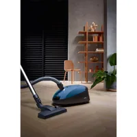 Miele Classic C1 Hardfloor Canister Vacuum - Tech Blue