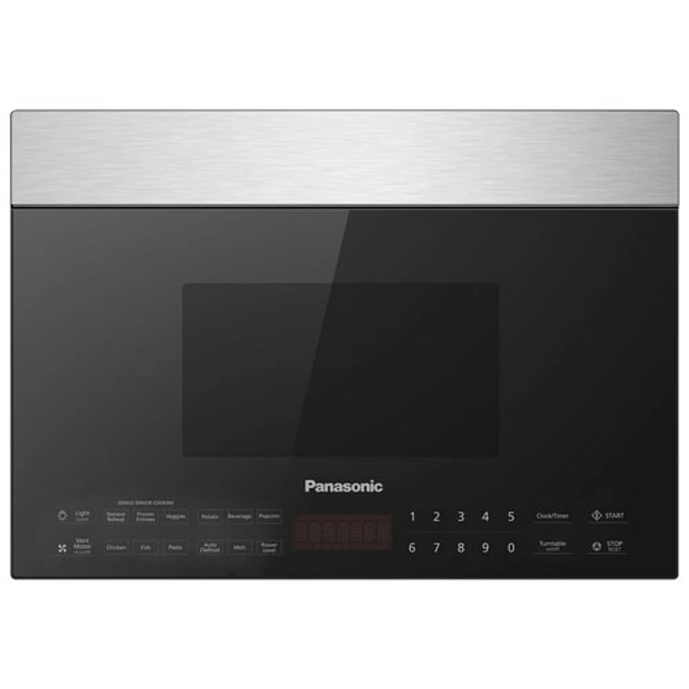 Panasonic Over-The-Range Microwave - 1.4 Cu. Ft. - Full Smoke Black