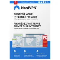 NordVPN (PC/Mac) - 10 appareils - 1 an - Téléchargement