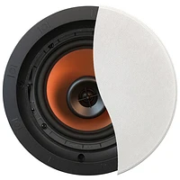 Haut-parleur encastrable au plafond de 6 po de 200 W CDT5650CII de Klipsch - Unité - Blanc