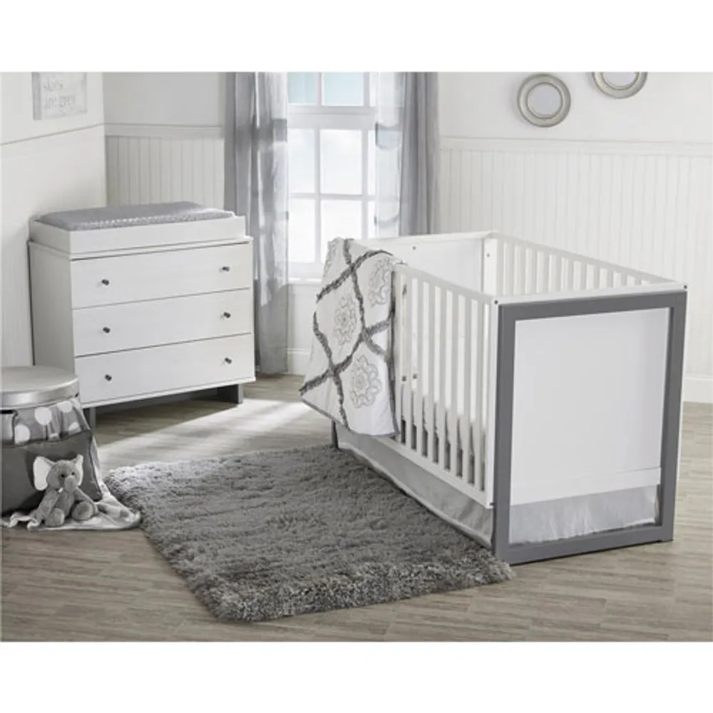 Little Seeds Changing Table Topper - White