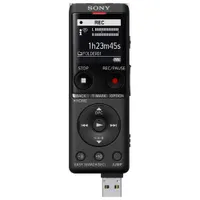 Sony 4GB Digital Voice Recorder with Built-in USB (ICDUX570BLK) - Black