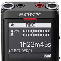 Sony 4GB Digital Voice Recorder with Built-in USB (ICDUX570BLK) - Black