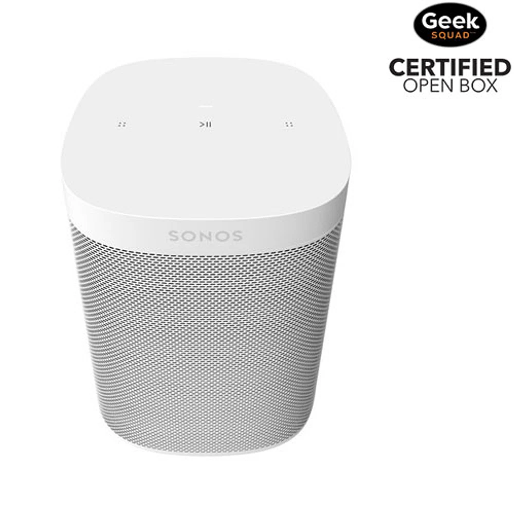 Haut-parleur sans fil multipièce One SL de Sonos - Unité - Blanc - Boîte ouverte