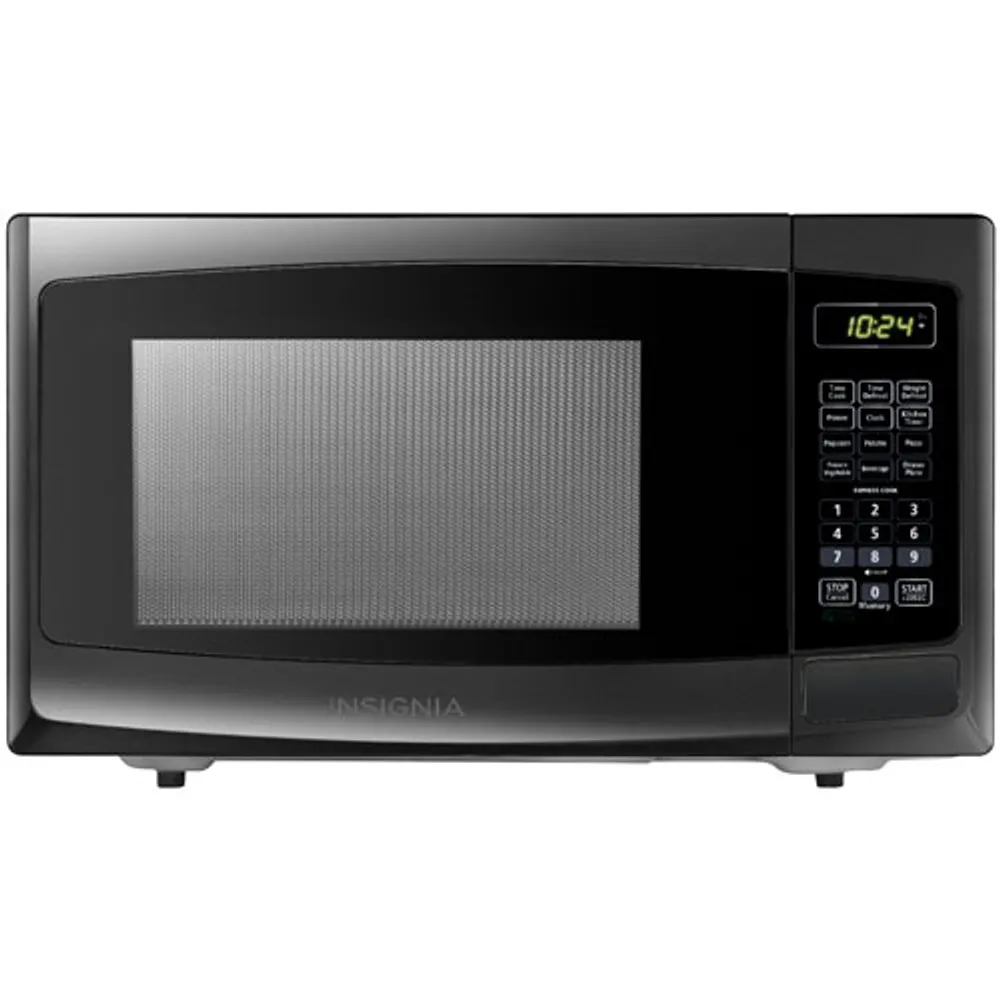 Insignia 0.9 Cu. Ft. Microwave (NS-MW09BK0-C) - Black - Only at Best Buy