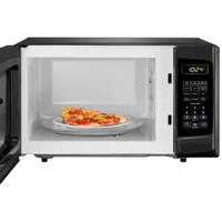 Insignia 0.9 Cu. Ft. Microwave (NS-MW09BK0-C) - Black - Only at Best Buy