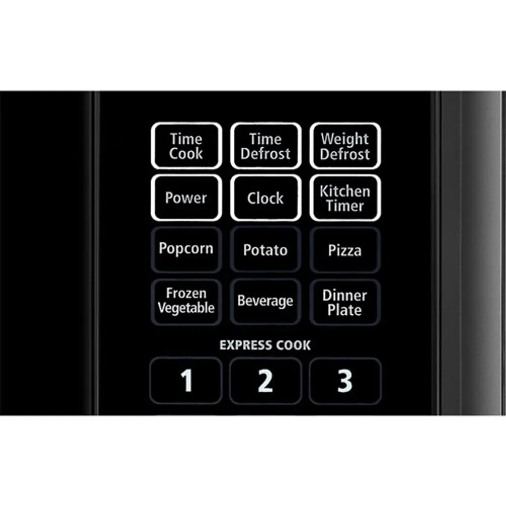 Insignia 1.1 Cu. Ft. Microwave (NS-MW11BS9-C) - Black Stainless Steel -  Only at Best Buy