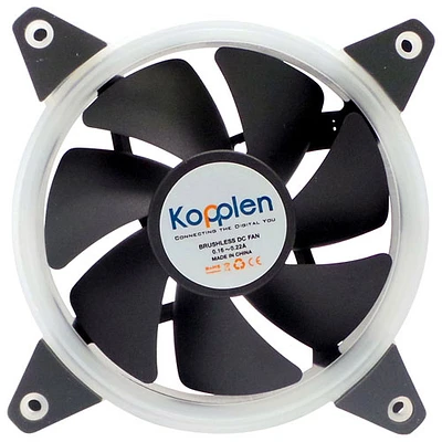 Ventilateur de boîtier de 120 mm DEL Pro de Kopplen - Vert