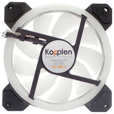 Ventilateur de boîtier de 120 mm RVB DEL Pro de Kopplen