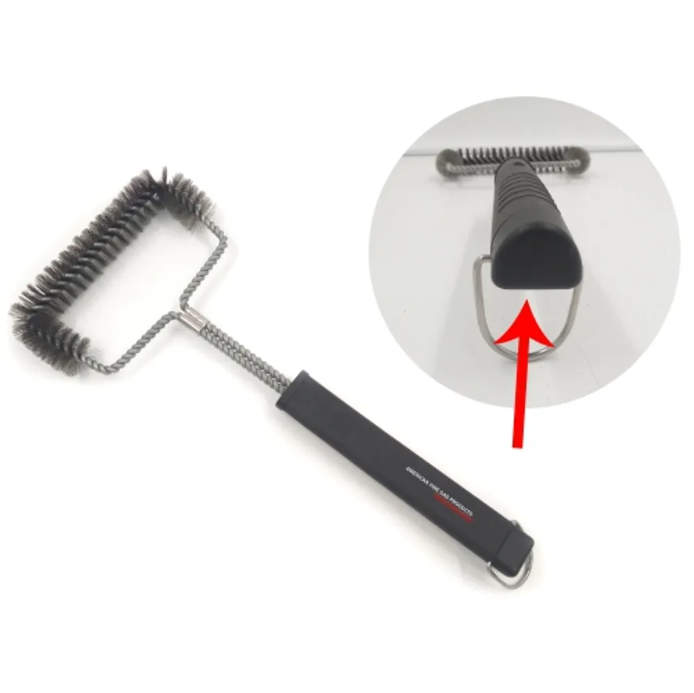 Grill Brush and Scraper, 3 in 1 BBQ Cleaner Bristle Free Barbecue Basting  Brushes Great Grilling Accessories Gift Effective for Stainless Steel