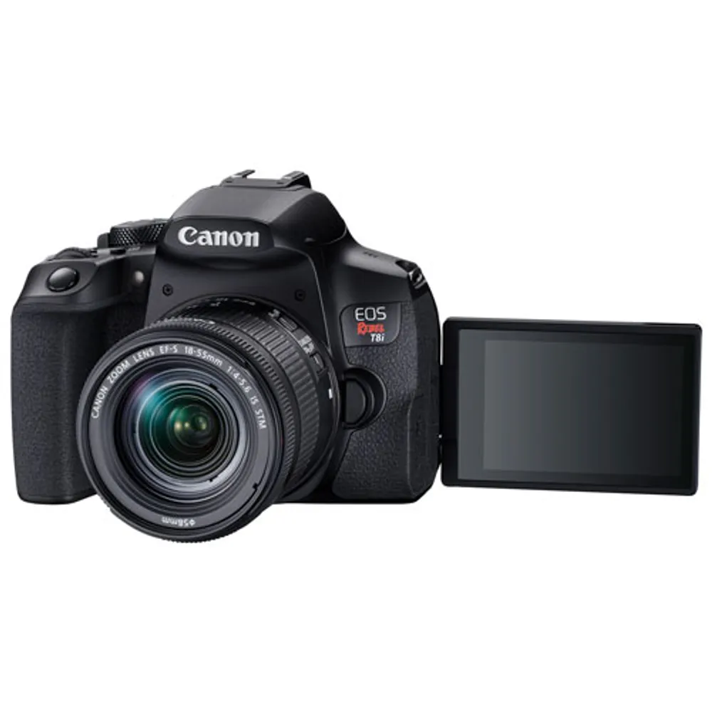 Canon EOS Rebel T8i DSLR Camera with 18-55mm IS STM Lens Kit