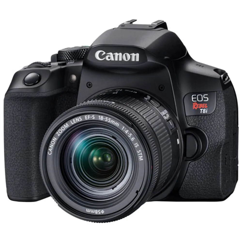 Canon EOS Rebel T8i DSLR Camera with 18-55mm IS STM Lens Kit