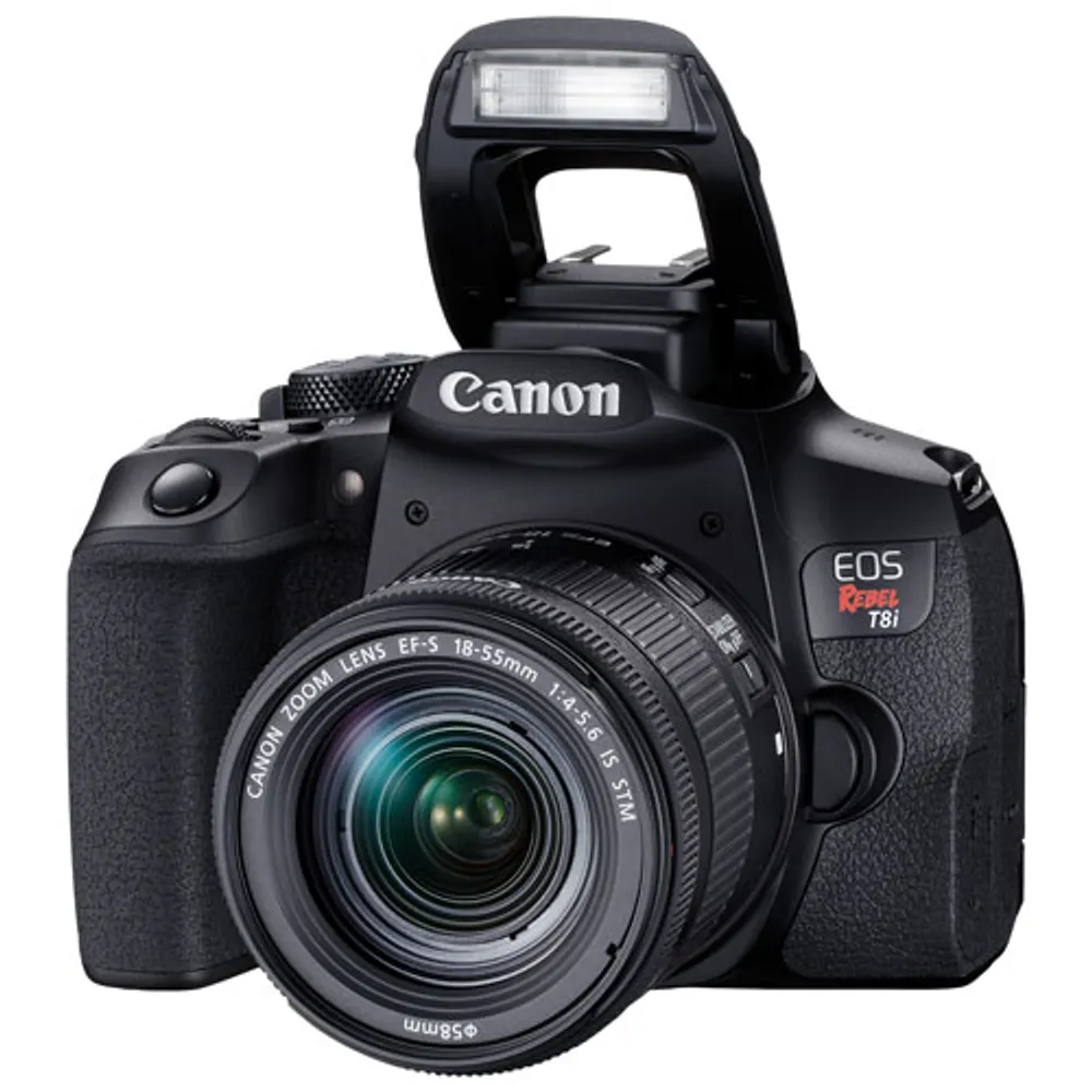 Canon EOS Rebel T8i DSLR Camera with 18-55mm IS STM Lens Kit