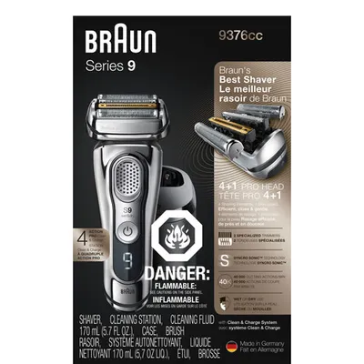Braun Series 9 Wet/Dry Shaver (9376cc)