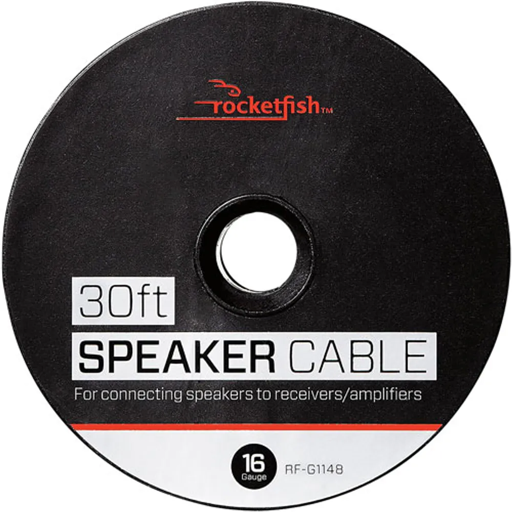 Rocketfish 9.14m (30 ft.) 16AWG Speaker Cable - Only at Best Buy