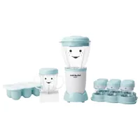 Mélangeur de 0,9 L de 200 W Baby Food Prep System de NutriBullet - Blanc mat/Bleu