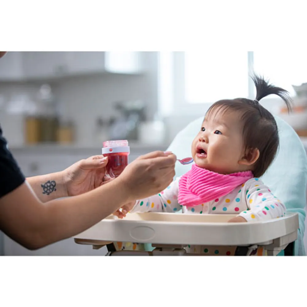 NutriBullet Baby Food Prep System 0.9L 200-Watt Blender - Matte White/Blue