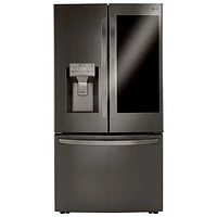 LG 36" 29.7 Cu.Ft. French Door Refrigerator (LRFVS3006D) - Stainless - Open Box - Perfect Condition