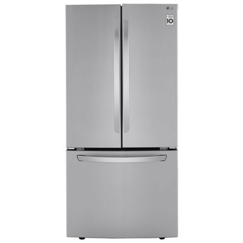 LG 33" 25.1 Cu. Ft. French Door Refrigerator (LRFCS2503S) - Stainless Steel - Perfect Condition