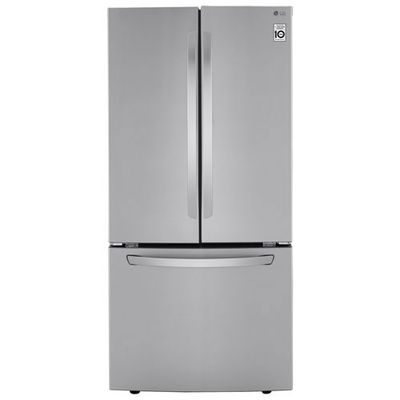 LG 33" 25.1 Cu. Ft. French Door Refrigerator (LRFCS2503S) - Stainless Steel - Perfect Condition