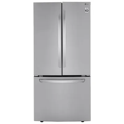 LG 33" 25.1 Cu. Ft. French Door Refrigerator (LRFCS2503S) - Stainless Steel - Perfect Condition