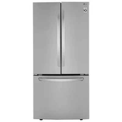 LG 33" 25.1 Cu. Ft. French Door Refrigerator (LRFCS2503S) - Stainless Steel - Scratch & Dent