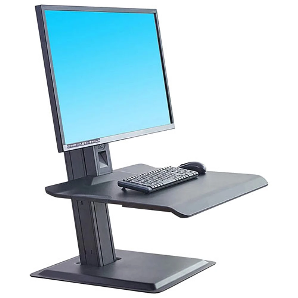 North Bayou Ergonomic Standing Desk with Single Monitor Integration