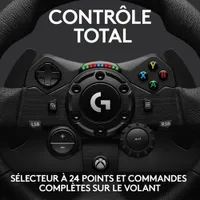 Logitech G923 TrueForce Racing Wheel for Xbox Series X|S and Xbox One - Black