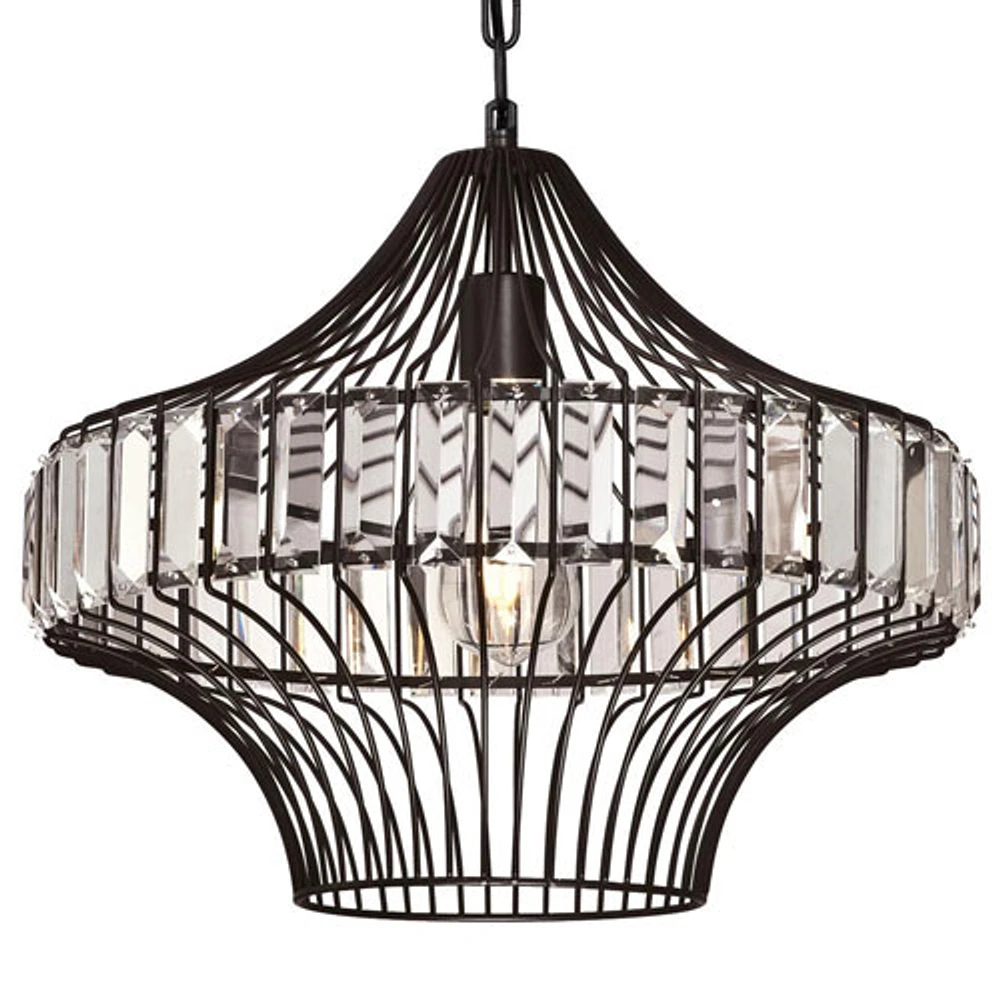 Westinghouse Pendant Crystal Ceiling Lamp - Black