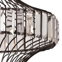 Westinghouse Pendant Crystal Ceiling Lamp - Black
