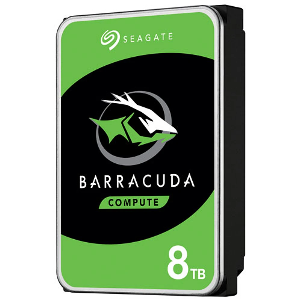 Disque dur interne SATA 3,5 po 8 To 5400 tr/min BarraCuda de Seagate pour PC (ST8000DMA04)