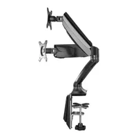 Insignia Dual Arm Full Motion Hydraulic Monitor Mount - Black