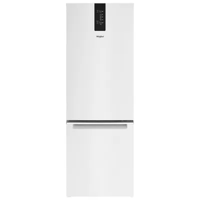 Whirlpool 24" 12.7 Cu. Ft. Bottom Freezer Refrigerator (WRB533CZJW) - White